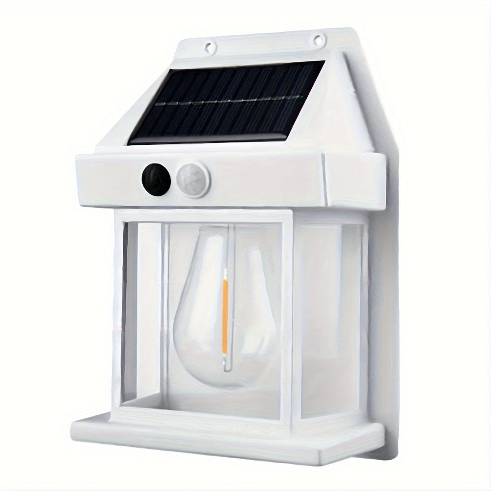 Rynx | SolarGlow - Solar-Tungsten Wall Lamp with Motion Sensor and 3 Lighting Modes