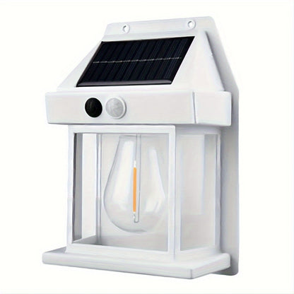 Rynx | SolarGlow - Solar-Tungsten Wall Lamp with Motion Sensor and 3 Lighting Modes