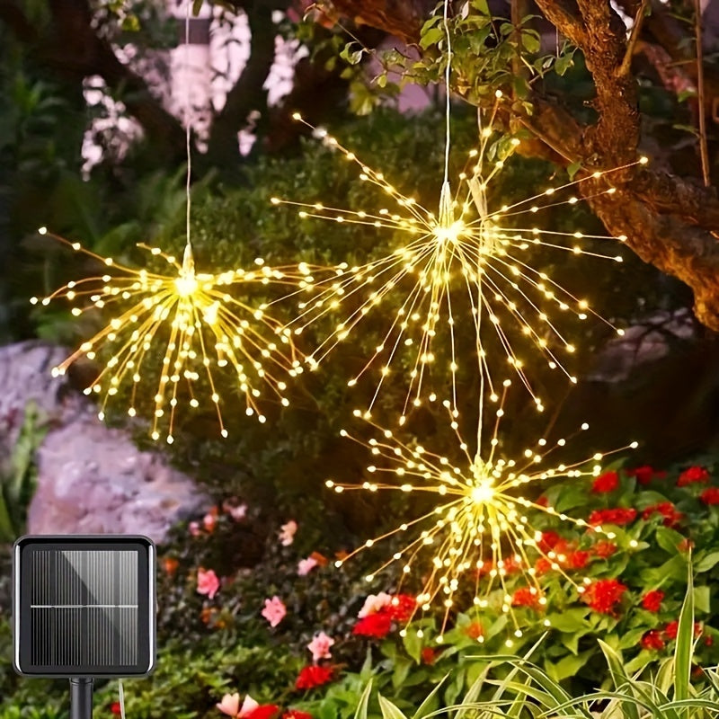 Rynx | SolarGlow - Solar Energy LED Garden Lighting with 90 Warm White LED Lights