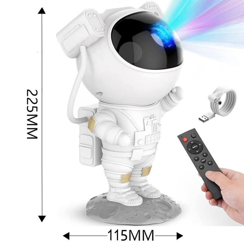 Rynx | Astronaut Galaxy Star Projector: Starry Sky Lamp for Home Decoration