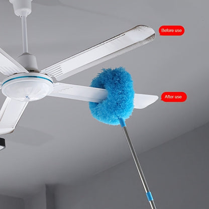 Rynx | Extendable Ceiling Fan Cleaner Duster - Removable and Washable Microfiber Brush, Reaches High Ceilings - Dust Removal for Fans, Furniture, Cars & More - Ideal for Bedroom, Living Room, and Wall Cleaning