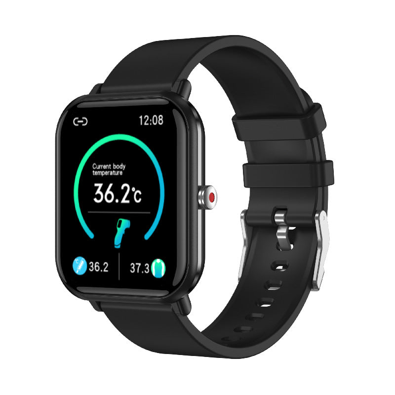 Rynx | Suitable for Android Smartwatch Huaqiang Blood Pressure Measurement Heart Rate Monitor Blood Oxygen Fitness Bracelet Watch