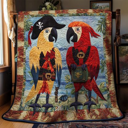 Rynx | Pirate Parrot Adventure Quilt