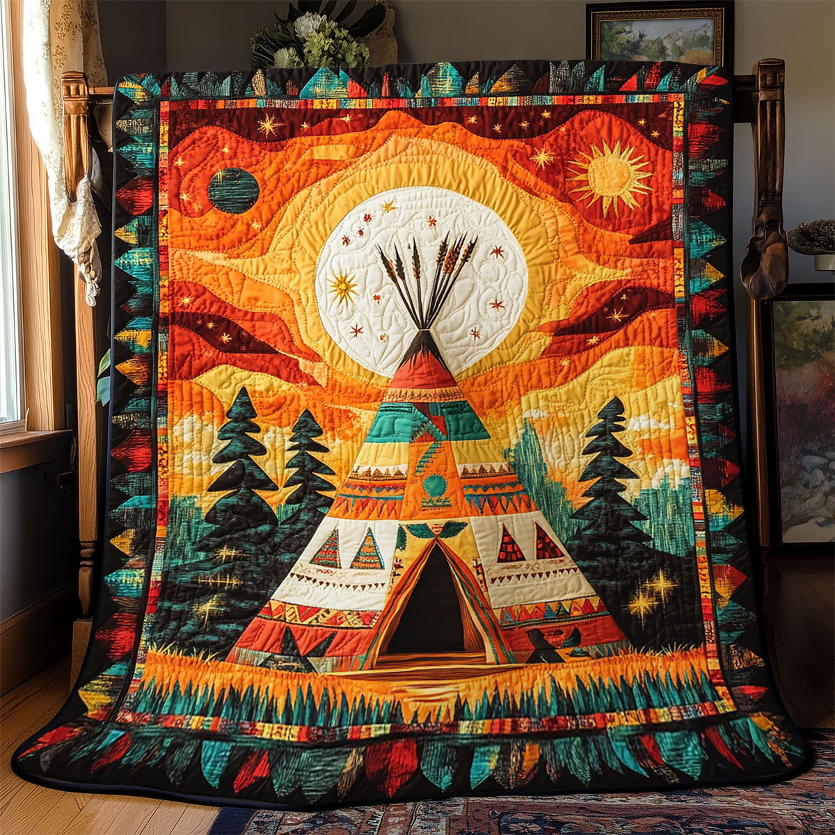 Rynx | Sunny Spirit Tepee Quilt