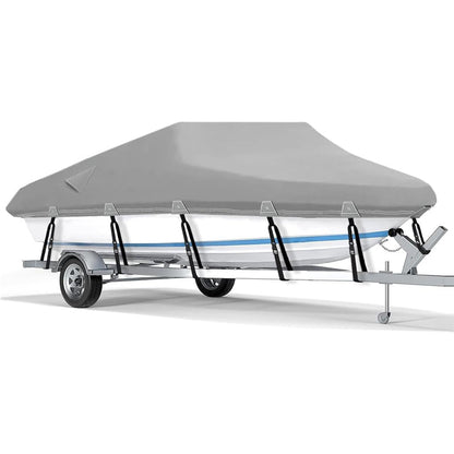 Rynx | 20'-22' Boat Cover 600D Trailerable Waterproof Boat Cover Protection Cover for All-Weather