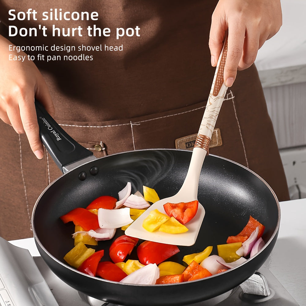 RYNX | Cooking - Cooking fun with the Elegant Silicone Kitchen Utensil Set