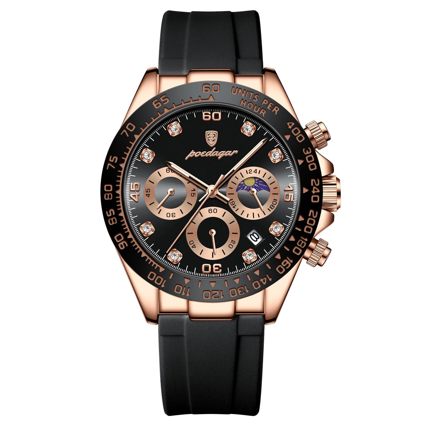 Rynx | Men's Multi-functional Fashionable Waterproof Quartz Watch