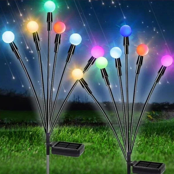 Rynx | Solar Garden LED Firefly Plug Light