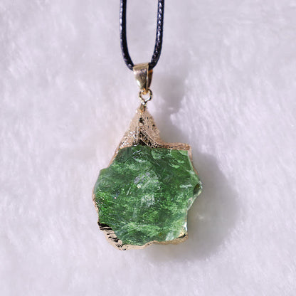 RYNX | Natural Moldavite Necklace - Lyra