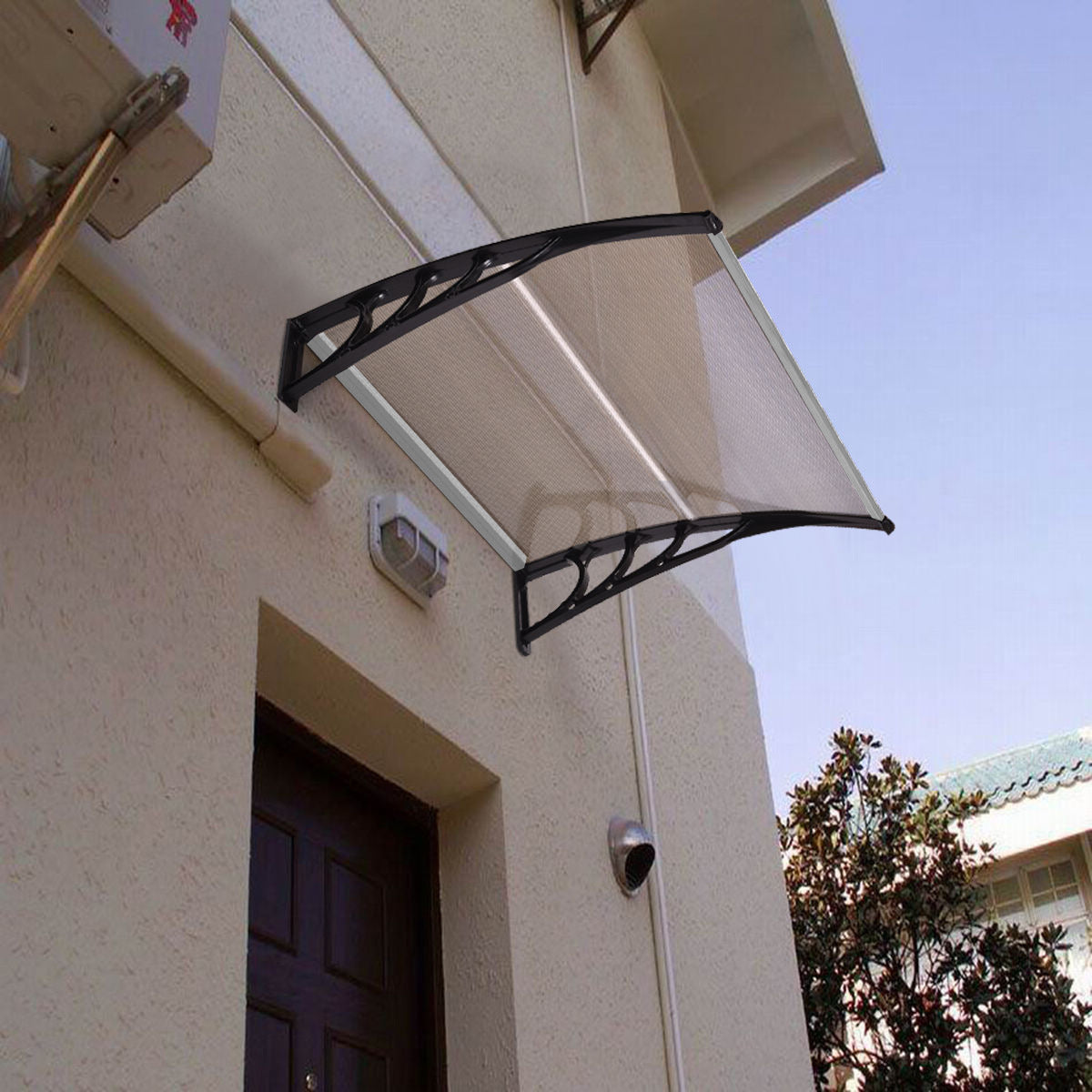 RYNX | Window Door Awning Outdoor Awning Canopy Shelter Rain Cover Patio 1.2/1.5m