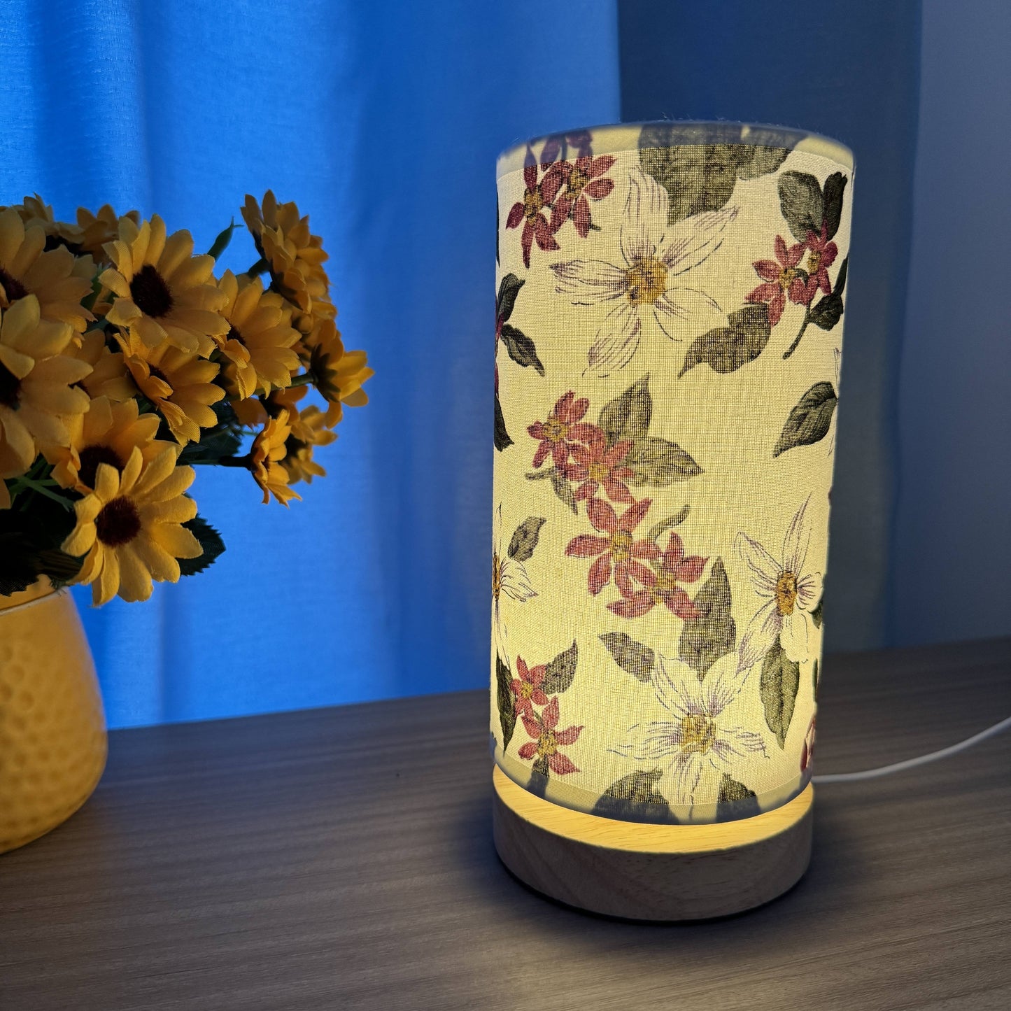 Rynx | HoutLys - Creative Wood Table Lamp with LED