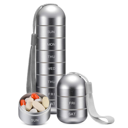 RYNX | 7 Days Portable Pill Organizer For Travel