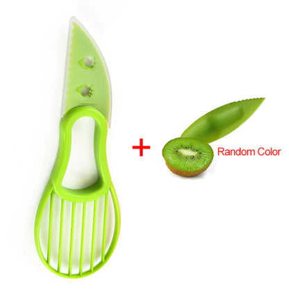 Rynx | 3 in 1 Avocado Slicer Shea Corer Butter Fruit Peeler Cutter Pulp Separator Plastic Knife Kitchen Appliances Vegetable Tools Kitchen Gadgets