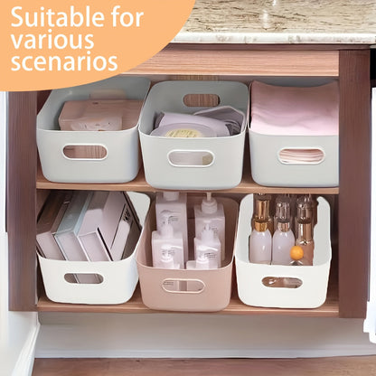 Rynx | Set of 10 Storage Boxes - Lightweight Plastic Organizer