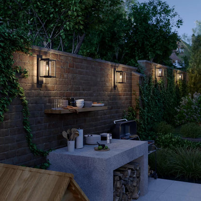 Rynx | LumiGlow – Modern industrial outdoor wall light
