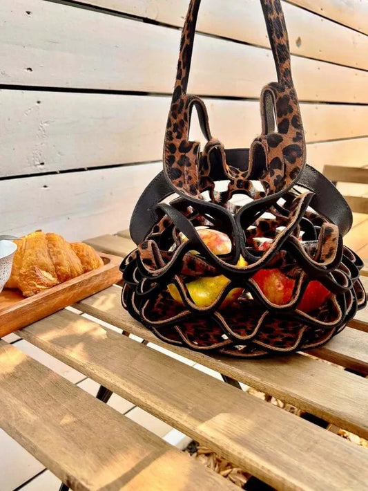 Rynx | Handmade Leather Foldable Tote Bag – Transformable, Lightweight Bag