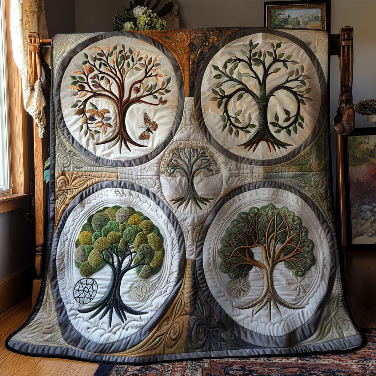 Rynx | Mysterious Tree of Life Quilt