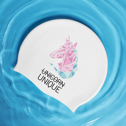 Rynx | Unisex Silicone Swim Cap with Ear Protection: Colorful and Water-Resistant