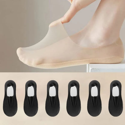 Rynx | Happy Invisiblesocks - No Show Thin Socks Black