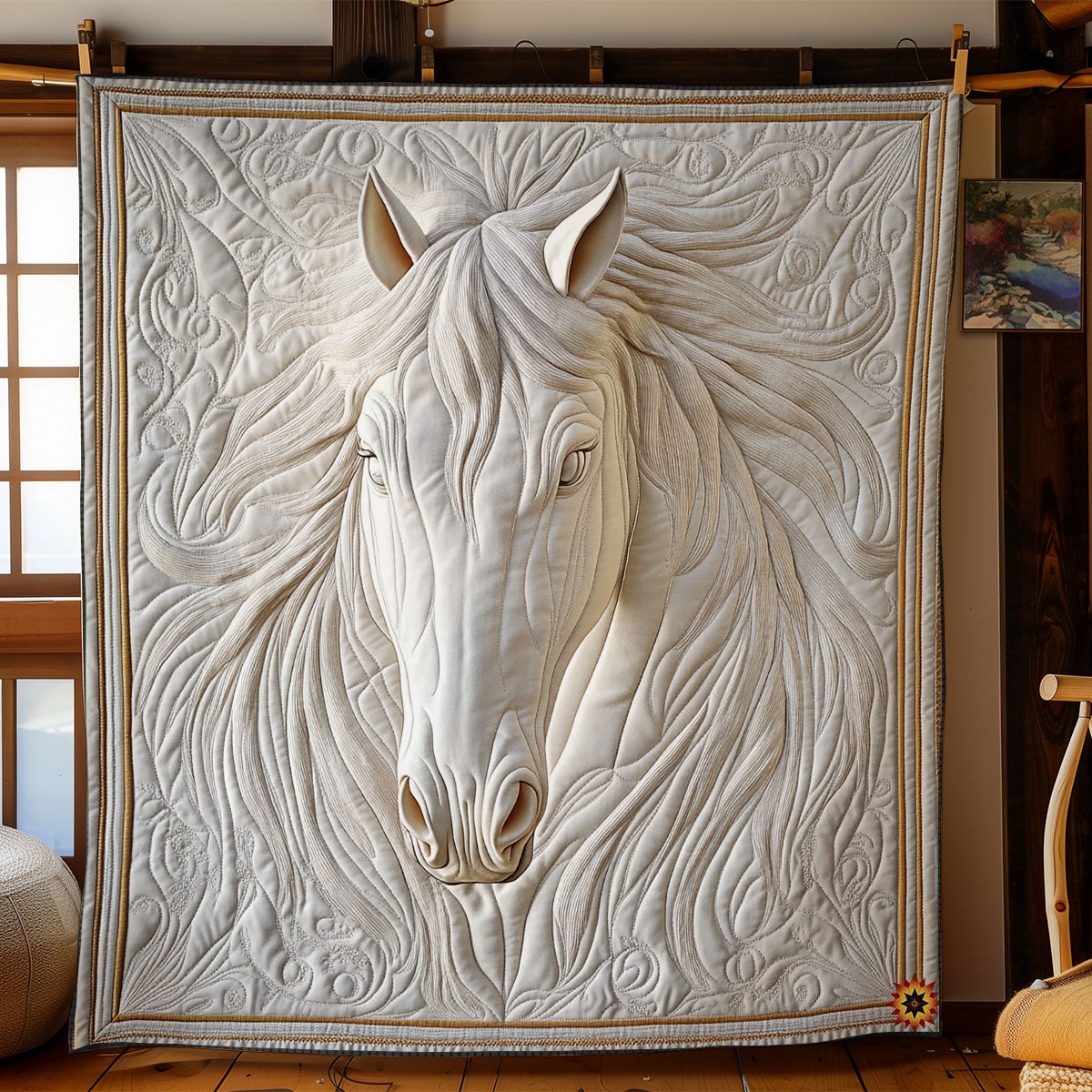 Rynx | White Horse Quilt