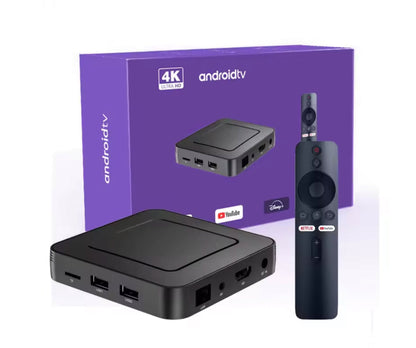 Rynx | 4K Ultra HD Android 10 TV Box with Remote Control