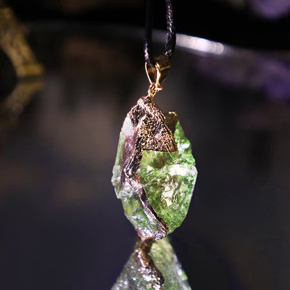 RYNX | Natural Moldavite Necklace - Lyra