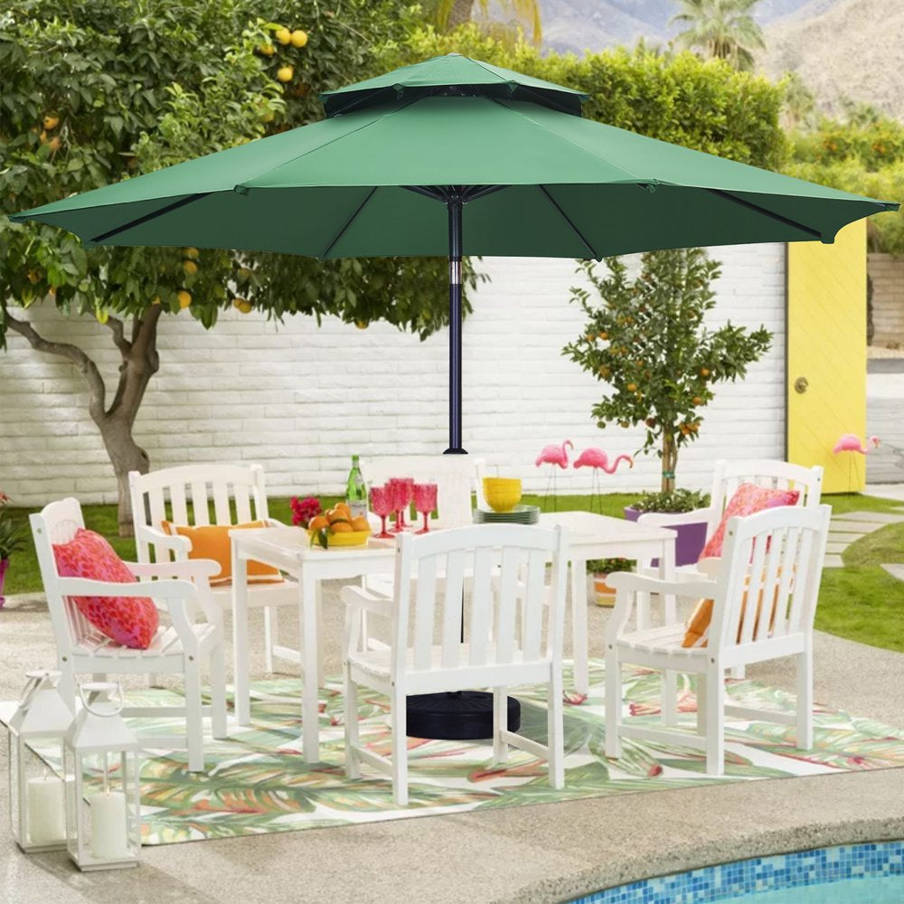 Rynx | 7.5FT Patio Umbrella with Push Button Tilt and Crank