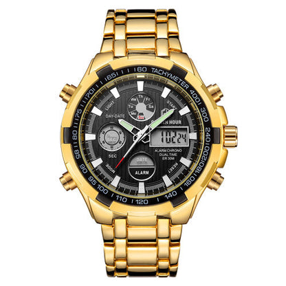 Rynx | Men's Calendar Alloy Sports Multi-function Watch