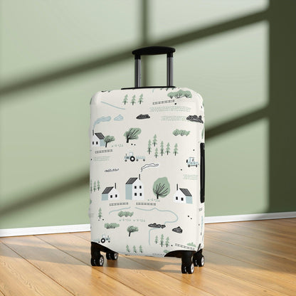 Rynx | Stylish Luggage Tag Set: Trendy Cover & Customization Kit