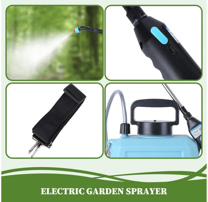 Rynx | Electric Garden Sprayer Battery Operated Automatic Garden Plant Misting Device Rechargeable 5L