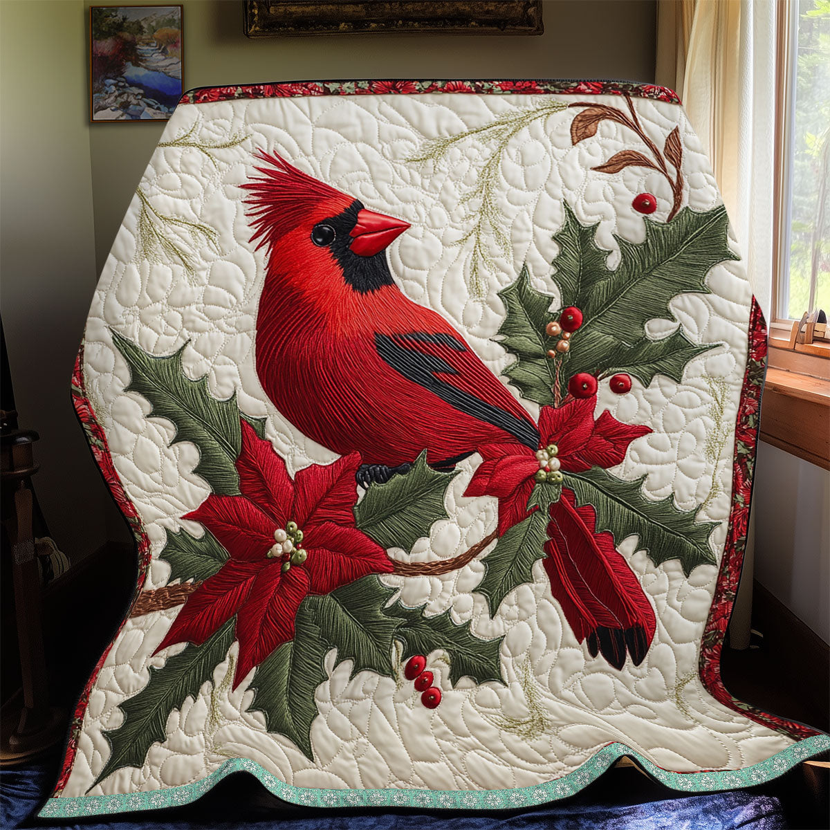 Rynx | Festive Cardinal Quilt
