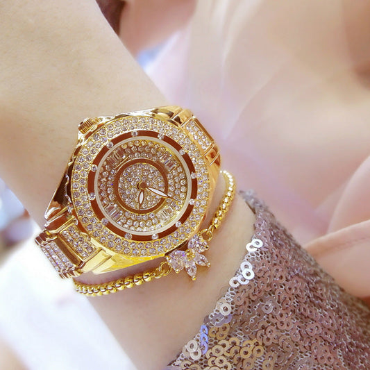 Rynx | Detailed Women's Loose Fashion Quartz Watch High-End Atmosphere Watch