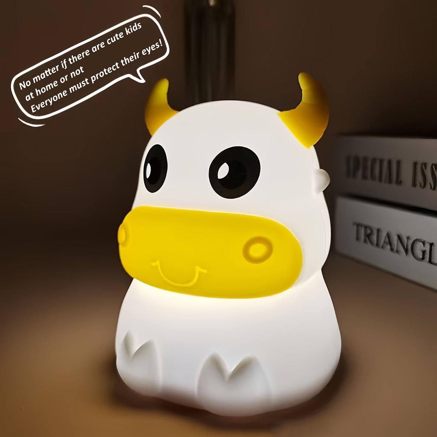 Rynx | SwanLight - Creative Swan Neck Table Lamp with LED Lighting and Comic Pattern