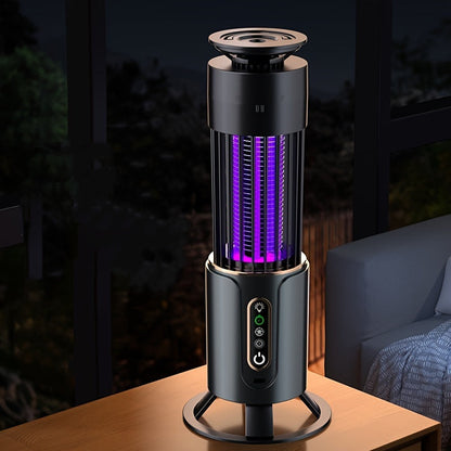 Rynx | Rechargeable Multi-Functional Mosquito Killer Lamp - USB Powered, Dual Light Colors, Indoor and Outdoor Bug Zapper for Home, Bedroom, Office, RV, Camping - Effective and Easy to Clean