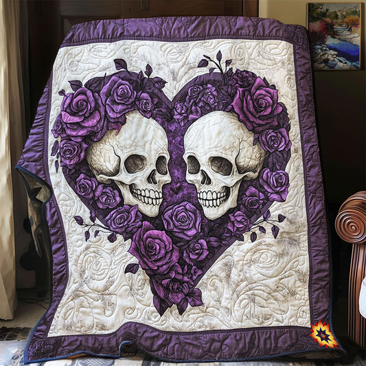 Rynx | Pair of Skull In Valentine’s Day Quilt