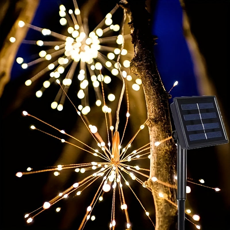 Rynx | SolarGlow - Solar Energy LED Garden Lighting with 90 Warm White LED Lights