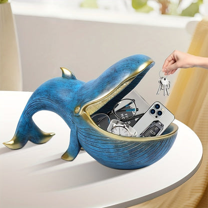 Rynx | WhaleBox - Whale-shaped Harse Candy box for Keys & Decoration