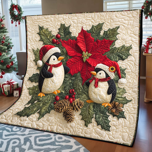 Rynx | Penguin Christmas Star Quilt