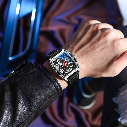 Rynx | Men's Skeleton Automatic Mechanical Watch