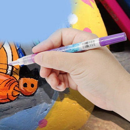 Rynx | 12-color ultrathin curved nail pen