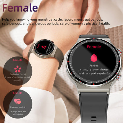 RYNX | Cfda Ekg Blood Oxygen Heart Rate Health Monitoring Smart Watch