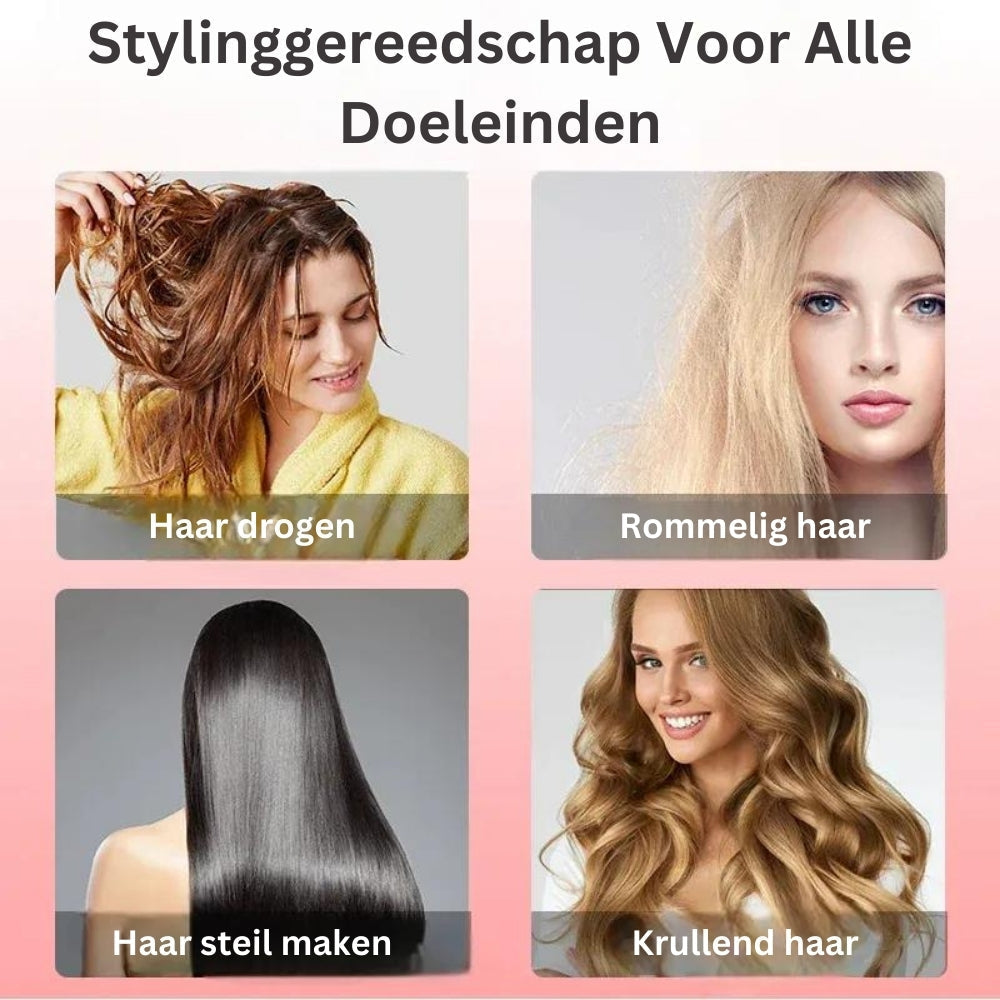 RYNX | | Rotating Styling Brush for Perfect Hair