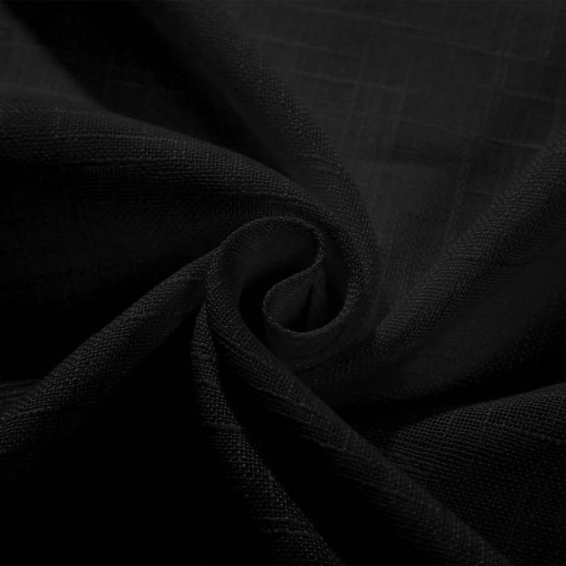 Rynx | Ela Linen Appearance Semi Transparent Curtains Tulle