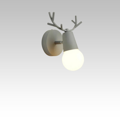Rynx | AntlerGlow - Modern Adjustable Children's Room Wall Lamp