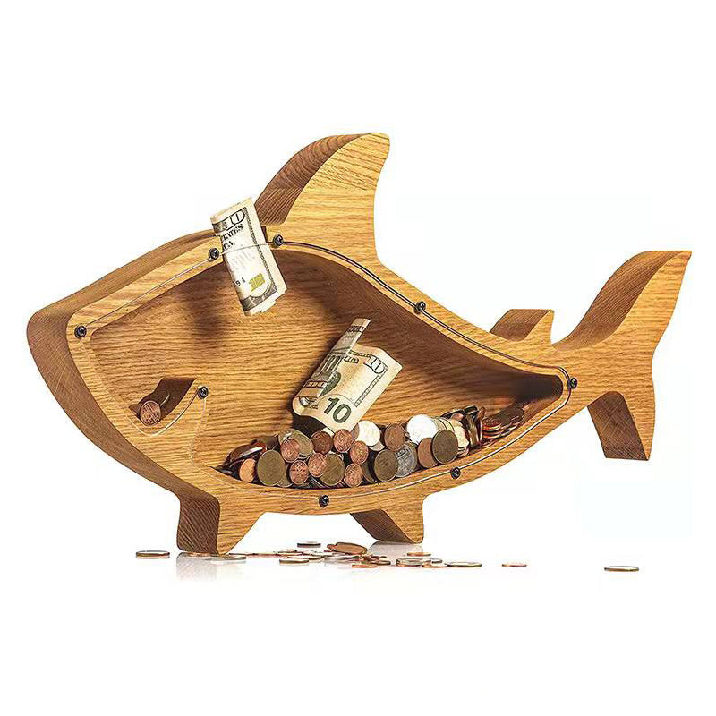Rynx | Wooden Animal Savings Bank