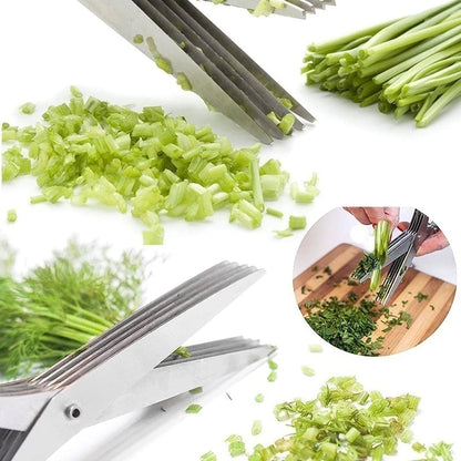 Rynx | 5 Layers Stainless Steel Multifunctional Kitchen Scissors
