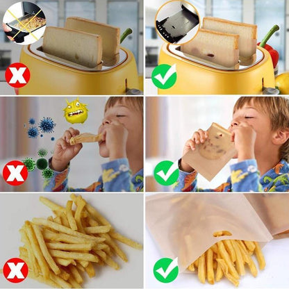Rynx | Reusable Non-Stick Toaster Bags 5 Pieces