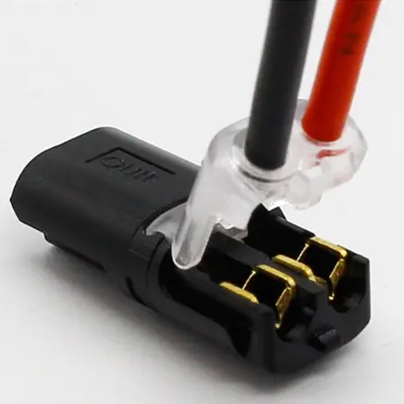 Rynx | Double Wire Push-In Plug With Locking Closure