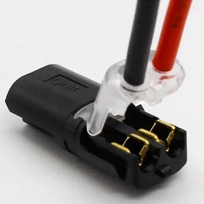 Rynx | Double Wire Push-In Plug With Locking Closure