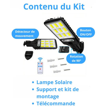 Rynx | Solar Pro - Solar light with motion sensor